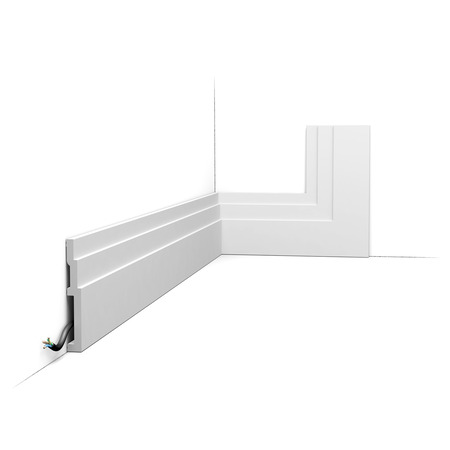 Плінтус Orac Decor DX180-2600 2600×120×16 мм Зображення