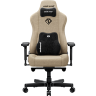 Геймерське крісло Anda Seat Kaiser 3E XL Dark Beige Fabric Зображення