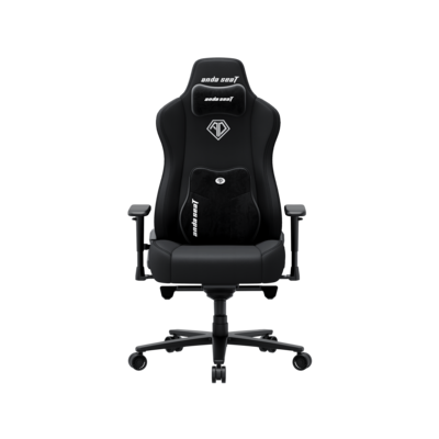 Игровое кресло Anda Seat Novis Plus XL черное, ткань Изображение