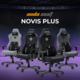 Геймерське крісло Anda Seat Novis Plus Fabric Dark Grey XL Зображення