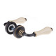 Дверна ручка Linea Cali Dalia (бронза матова/ потрісканий фарфор) Зображення