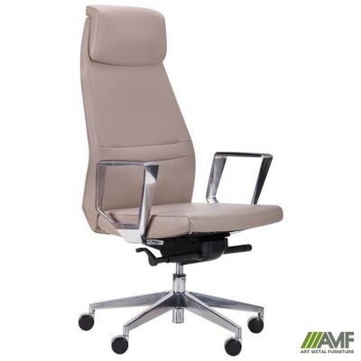 Офісне крісло AMF Larry HB Light Grey Зображення