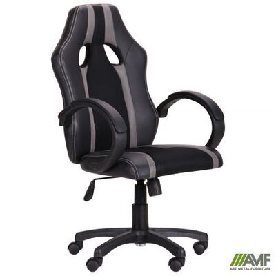 Геймерське крісло AMF Shift black/grey Зображення