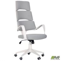 Офісне крісло AMF Spiral White світло-сірий Зображення
