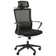 Офісне крісло AMF Titan HR Black/Black Зображення