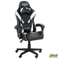 Геймерське крісло AMF VR Racer Dexter Djaks чорний/білий Зображення