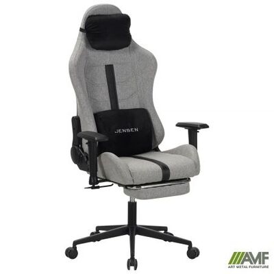 Геймерское кресло AMF VR Racer Textile Jensen темно-серый Изображение
