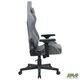 Геймерське крісло AMF VR Racer Textile Maximus тканина сіра/чорний Зображення