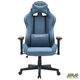 Геймерське крісло AMF VR Racer Textile Maximus тканина синя/чорний Зображення