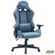 Геймерське крісло AMF VR Racer Textile Maximus тканина синя/чорний Зображення