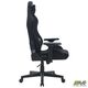 Геймерське крісло AMF VR Racer Textile Maximus тканина чорна/чорний Зображення