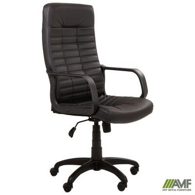 Крісло для керівника AMF Атлет PL Tilt шкірзамінник чорний Зображення