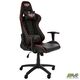 Геймерське крісло AMF VR Racer Original Aragon чорний/червоний Зображення
