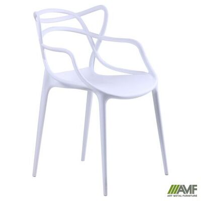 Стілець AMF Viti пластик білий Зображення