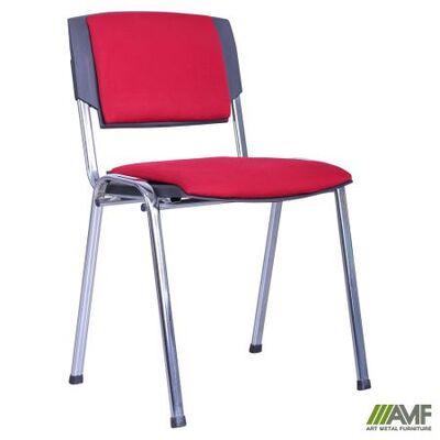 Стілець для відвідувачів AMF Призма хром Неаполь N-55 Зображення
