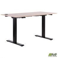 Стіл AMF Rise 1387х680 Дуб Эндгрейн Зображення