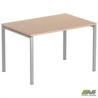 Письмовий стіл AMF SIG-111 (1187х800х750мм) Алюм/Вяз Либерти Дымчатый Зображення