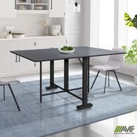 Стіл AMF Fold 2 FL2 1400 (1380/210х1000х750Н) чорний/Антрацит Зображення