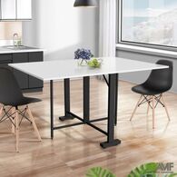 Стіл AMF Fold 2 FL2 1400 (1380/210х1000х750Н) чорний/білий Зображення