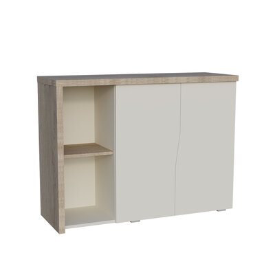 Connect E SK комод дуб кремона котта/стоун бейж Изображение