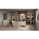 CONNECT 4 L SK стол письменный дуб кремона котта/стоун бейж Изображение