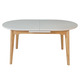 Стіл ALBERTO CERAMIC 160(200)*90 бежевий мат/дерево Зображення