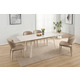 Стіл BELFORD CERAMIC 140(200)*80 білий/кашемір Зображення