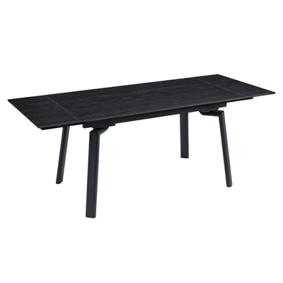 Стол BELFORD CERAMIC 140(200)*80 черный орех/черный Изображение