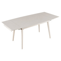 Стіл LORIAN CERAMIC 120(180)*80 білий/кашемір Зображення