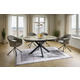 Стіл PORTO CERAMIC 120(160)*120 білий PANDORO/чорний Зображення