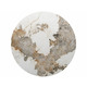 Стіл PORTO CERAMIC 120(160)*120 білий PANDORO/чорний Зображення