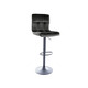 Барний стілець C105 VELVET чорний каркас/чорний BL.19 Зображення
