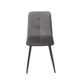 Стілець NEO чорний каркас/сірий Зображення