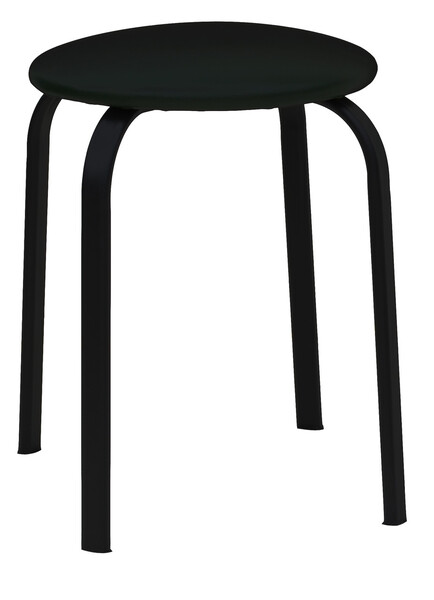 Табурет Примтекс Плюс Zeppo Black CZ-3 черный Изображение