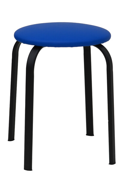 Табурет Примтекс Плюс Zeppo Black S-5132 чорний Зображення