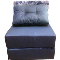 Розкладне крісло Примтекс Плюс LOUNGE PPU XXL OX-312/PT-05 сірий Зображення