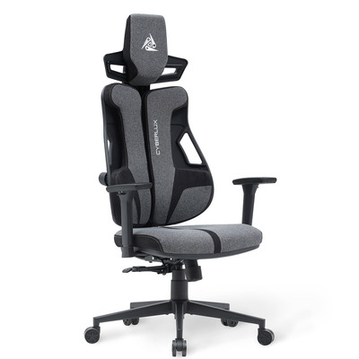 Геймерське крісло Cyberlux V8 Fabric Grey (арт. GM-V8 FG) Зображення
