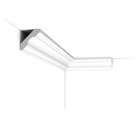 Гнучкий стельовий карниз Orac Decor C215F 2000×47×47 мм Зображення