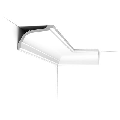 Гнучкий стельовий карниз Orac Decor C220F 2000×76×116 мм Зображення