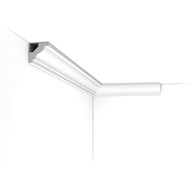 Гнучкий стельовий карниз Orac Decor C230F 2000×29×29 мм Зображення