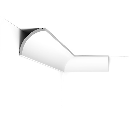 Гибкий потолочный карниз Orac Decor C240F 2000×80×80 мм Изображение