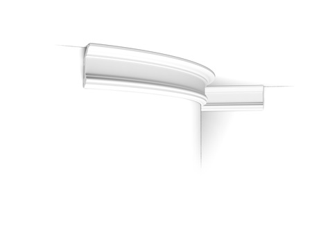Гибкий потолочный карниз Orac Decor C321F 2000×99×50 мм Изображение