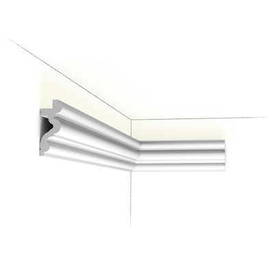 Карниз под скрытое освещение Orac Decor C324 2000×83×34 мм Изображение