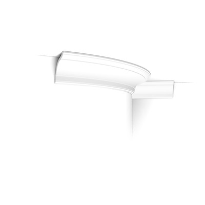 Гнучкий стельовий карниз Orac Decor CX127F 2000×94×94 мм Зображення