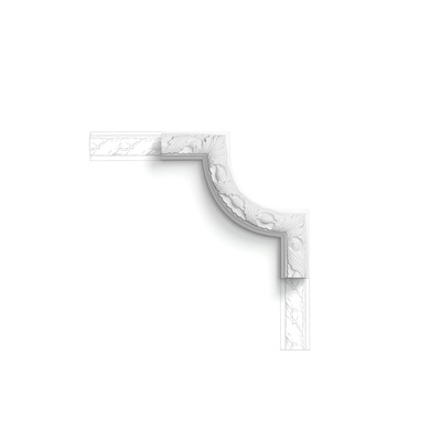 Декоративний елемент Orac Decor P101A 245×24×245 мм Зображення