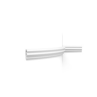 Гнучкий молдинг Orac Decor P4025F 2000×83×34 мм Зображення
