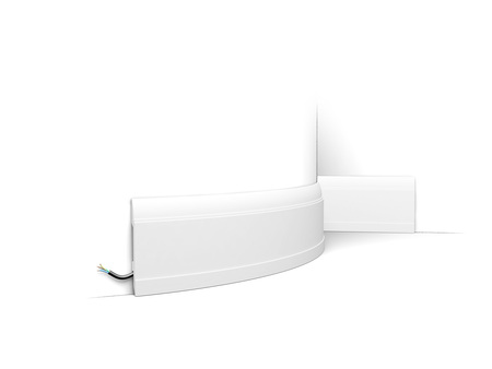 Гибкий плинтус Orac Decor SX104F 2000×150×18 мм Изображение