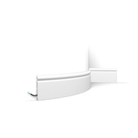 Гнучкий плінтус Orac Decor SX138F 2000×138×15 мм Зображення