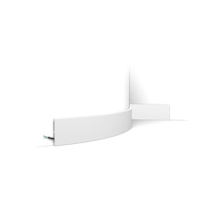 Гнучкий плінтус Orac Decor SX163F 2000×101×13 мм Зображення