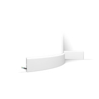 Гнучкий плінтус Orac Decor SX184F 2000×110×13 мм Зображення